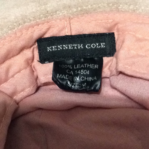 Chic scala hat - Kenneth Cole - leather- size M. - Picture 5 of 6